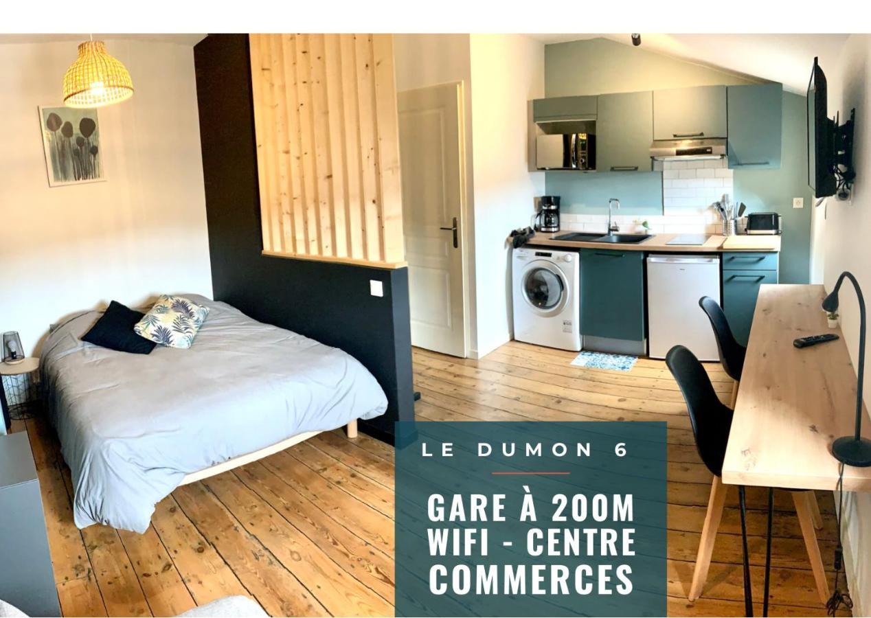 Le Dumon 6 - Studio Neuf Calme - Wifi - Gare 200M Agen Exterior foto